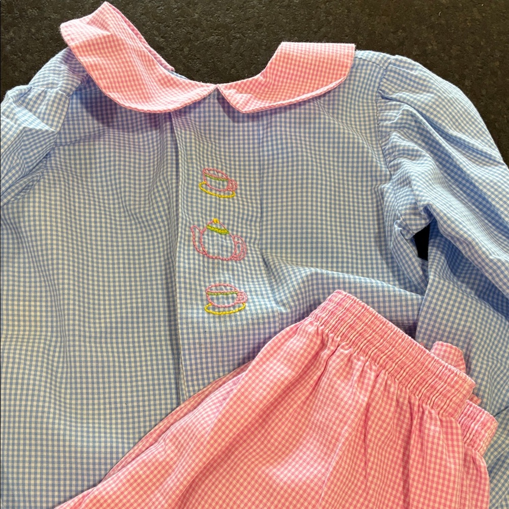 Pink and Blue Kids Pajamas